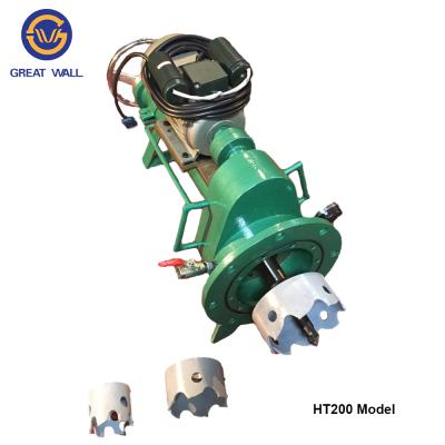 中国 Construction worksÂ   HT200 Model PN10 PN16 Electric Hot Tapping Equipment For Steel Pipe 販売のため