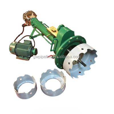 中国 Construction worksÂ   Electric Drive Hot Tapping Machine For Water Mains, PN10 PN16 Steel DI PE PVC Pipe Hot Tapping Machine 販売のため