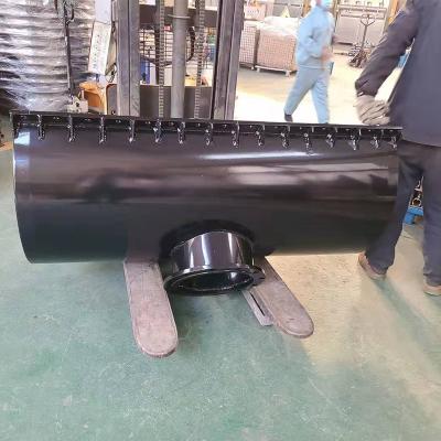 China Carbon Steel DN50-1600mm PN16 Carbon Steel Tapping Sleeves Saddle With Flanged Outlet zu verkaufen