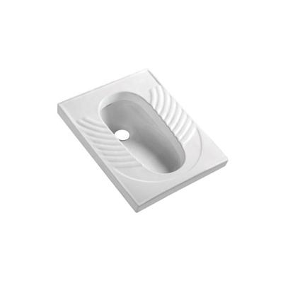 China Without Fender Chaozhou Factory Design Bathroom Sanitary Ware Ceramic Squat Pan WC for sale