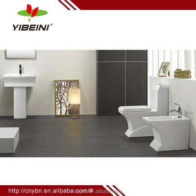 China Bathroom Ceramic Sanitary Ware Design Ceramic One Piece Toilet for sale