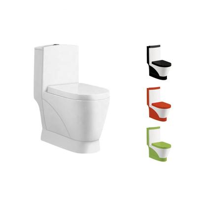 China Double-flow Chaozhou Factory Ceramic Sanitary Ware Bathroom Set Washdown One Piece Toilet for sale