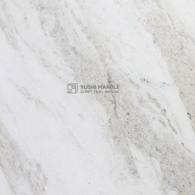 China Modern High Polished Galaxy Series 18mm Honed Frozen White Natural 20mm Marble Slab For Countertops for sale