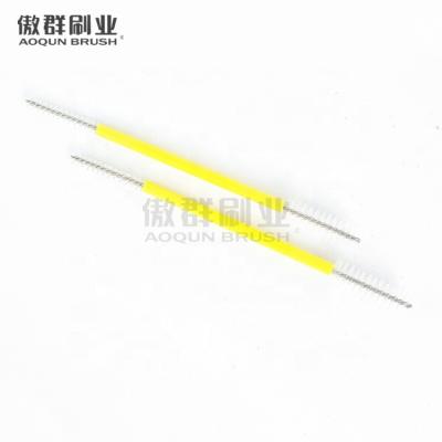 China Viable Disposable Medical Cleaning Brush for Endoscope Handle for sale