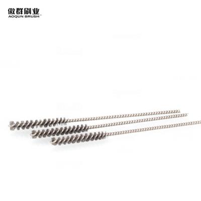 China POLISHING Deburring Brushes Spiral Deburring Brush Wire Brush Deburr for sale