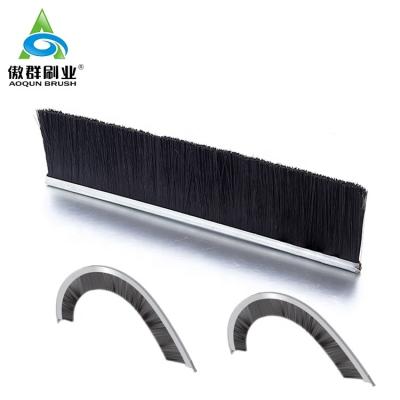 China F-Shape Flexible Brush Strip Manufacturers Brush Strip UK Brush Strip Splatter Guard for sale