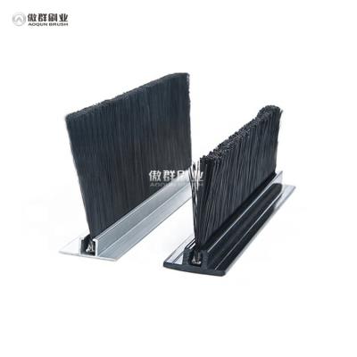 China Industrial Draft Excluder Brush Gaskets Strips For Sliding Doors Brush for sale