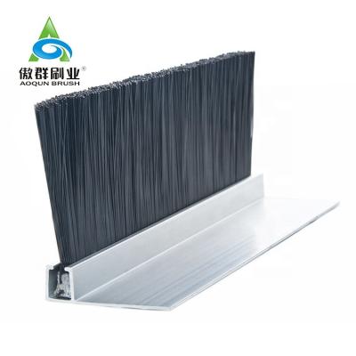 China Industrial Automatic Door Brush Draft Excluder For Industrial Doors for sale