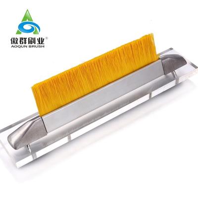 China Industrial Escalator Step Edge Brush Escalator Skirt Movable Step Skirt Brushes for sale