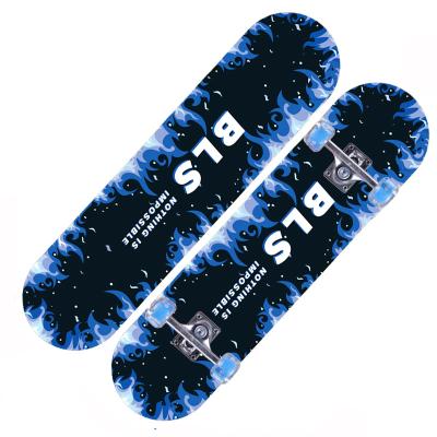 China Youth Wholesale Custom Pro Deck Skateboards Custom Support Maple Wood Board Aluminum Alloy for sale