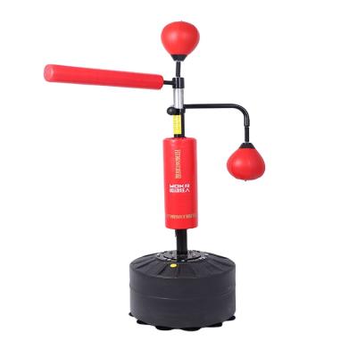 China Adjustable Size Reaction Target With Swing Arm Kickboxing Speed ​​Ball Boxing Equipment Speed ​​Sandbag Reflex Stand for sale