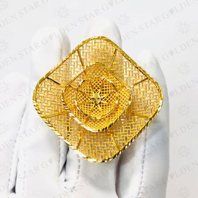 China FASHIONABLE Star Gold Jewelery Africa Gold Custom Wedding Rings For Women for sale