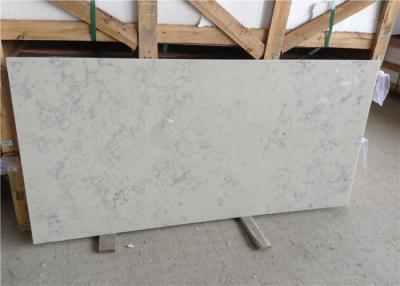 China Natural Statuario Marble Quartz Shower Wall Panels Waterproof and Scratch Resistance for sale