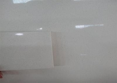 China Custom Made White Quartz Stone Slabs For Kitchen Countertop Materials / Benchtops for sale