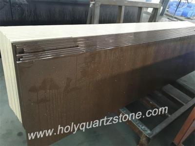 China Prefab Kitchen Quartz Worktops Made By Artificial Stone Quartz Rocks for sale