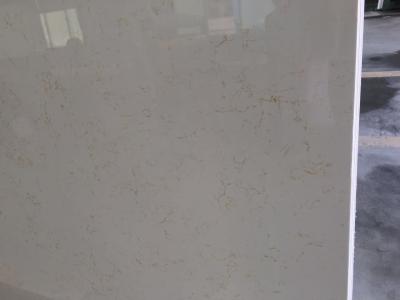 China Golden Sky Engineered Quartz Bathroom Vanity Tops for Countertop Benchtop Worktop for sale