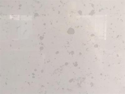 China Heat Resistance Engineered Quartz Stone White Marble Pattern / CE Certificate / SGS for sale