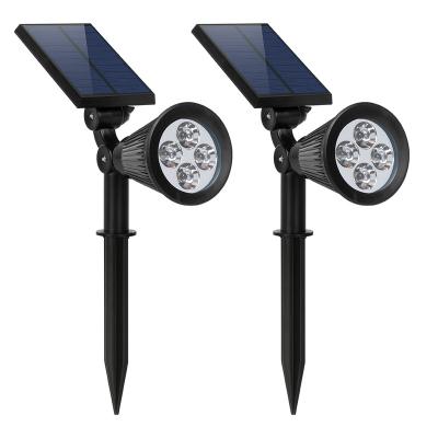 China High Quality Wholesale Portable Automatic Lamp Switch Wall Stairs Solar Power Garden Spotlight for sale