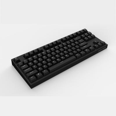 China Anti-ghosting RGB Backlit Wired 87 Key Mechanical Gaming Keyboard Ergonomic USB for sale