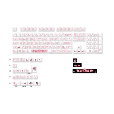 China Plastic Customized Color Design Keycap Custom Keyboard Keycaps Anime For Sale for sale