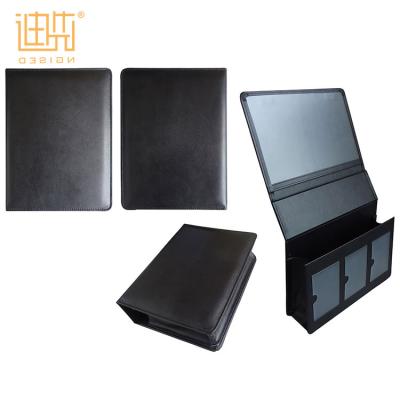 China OEM Waterproof Leather PU Office Conference Conference Storage Car Document Folder Bag for sale