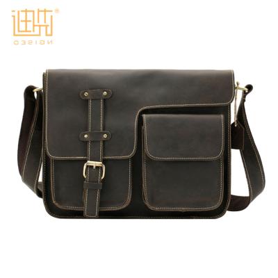 China For Business And Gift Wholesale Luxury Custom High Capacity Real Cowhide Leather Handbag for sale