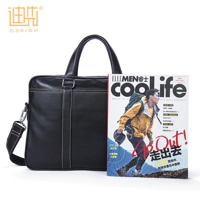 China For Promotional Newest Large Fashionable Leather Laptop Bag Soft Briefcases For Men for sale