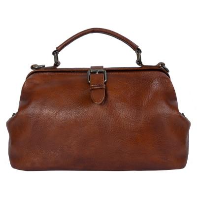 China Big Open Mouth For 2020 Wholesale Professional Medical Vintage Style Quick Examination Guangzhou Factory Travel Doctors Leather Bags Handbag for sale