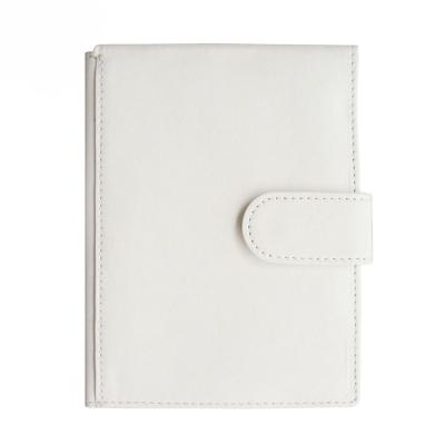 China White Personalized Leather Passport PU Passport Cover Holder For Travel for sale