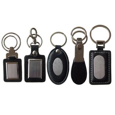 China Modern Custom Match Various Styles Metal Car Key Holder Leather Chain for sale