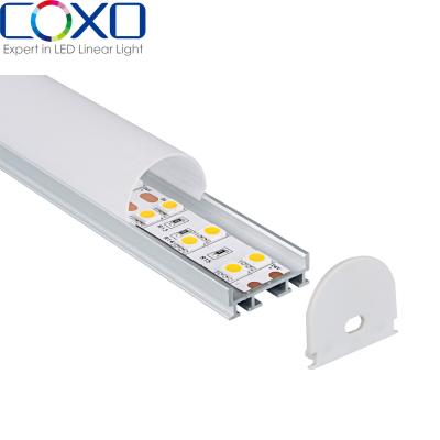 China C073A alluminium profile led new design for led light bar cheap price square cutomized led light bar 360 degree cover option for sale