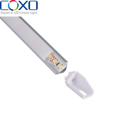 China Profile C076 aluminum led profile popular price best hot sale in market oem factory length china led channels for sale