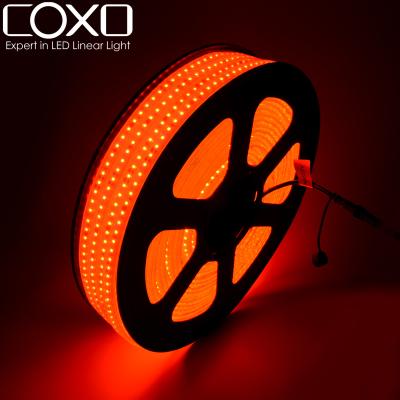 China Single project installation ce rohs ul 100m 220v led strip higo quality high voltage ac led strip light 50 meters 50m 220v led for sale