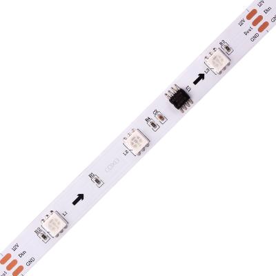 China Decoration ws2811 30leds 6w/m Addressable RGB Led Strip Light for sale