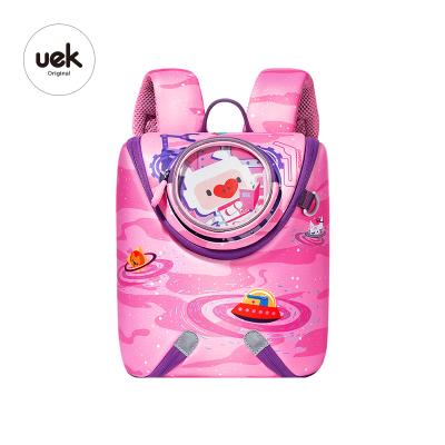 China Waterproof Popular UEK Strip Waterproof Popular Children School Bags New Type Backpack for sale