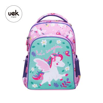 China Waterproof UEK Kids Lightweight Kids Backpacks School Bags School Bag Child for sale