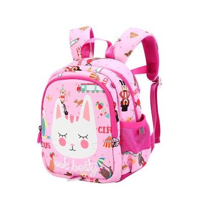 China Anti-lost Canton Uek Children's Backpack Waterproof Cartoon Rabbit Girl Child Schoolbag Wholesale for sale