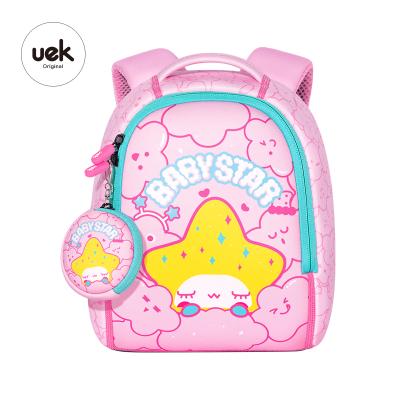 China UEK New Style Waterproof Children Boys And Girls School Backpack for sale