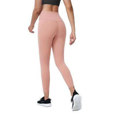 China Wholesale Breathable Tiktok Gaiters Fitness LOGO Sweatpants Custom Ladies Hip-Rising Yoga Pants Seamless Yoga Pants for sale