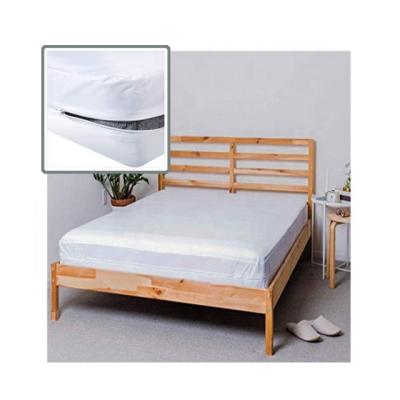 China Air Permeable King Zippered Bed Bug Resistant Waterproof Mattress Encasement for sale