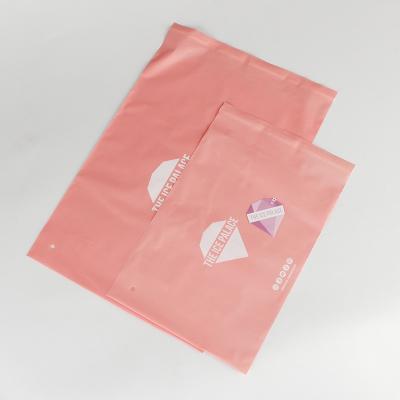 China Custom Logo Pink Poly Mailer Plastic Shipping Mailing Bag Envelopes Polymailer Courier Bag en venta