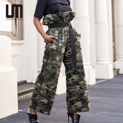 China Liu Ming Windproof 2022 New Arrivals Women Y2K Fashion Waist Pocket Cargo Pants High for sale