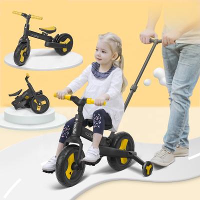 China Hot Selling Multifunctional Toy Ride 3 In 1 Bike Baby Tricycle Kids Scooter Balancing Tricycle for sale