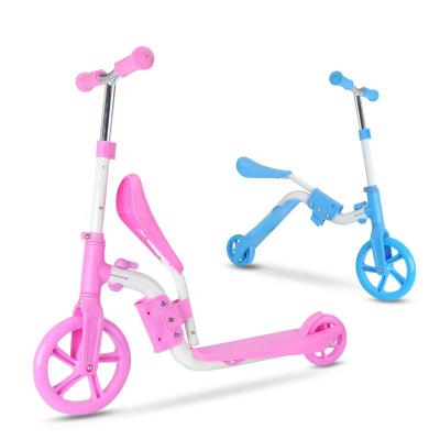 China New Design Multi-fuctional Toy 2 Wheel Ride On 3 In 1kids Children Scooter for sale