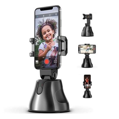 China 360 Degree Rotation Selfie Adjustable Auto Face Smart Tracking Cell Phone Holder for sale