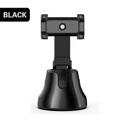 China New 360 Adjustable Rotation Smart Phone Holder Gimbal Vlog AI 360 Portable Auto Rotate Smart Face Tracking Phone Holder for sale