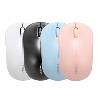 China Hot Sales T-WOLF Q4 3 Keys 2.4GHz Mouse Portable Desktop Computer Notebook Wireless Gaming Mouse for sale