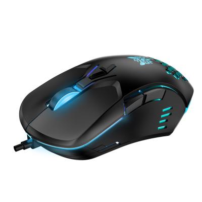 China 2021 Onikuma CW902 Gaming Cheap Custom Wired Gaming Mouse With RGB Led Lights For PC Laptop Computer for sale