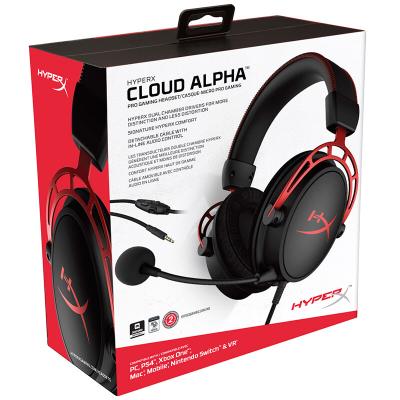 China Perfect X Cloud Alpha Limited Edition Hyper Sound E-sports Headset With One Microphone Gaming Headset For PC PS4 Xbox Mobile for sale