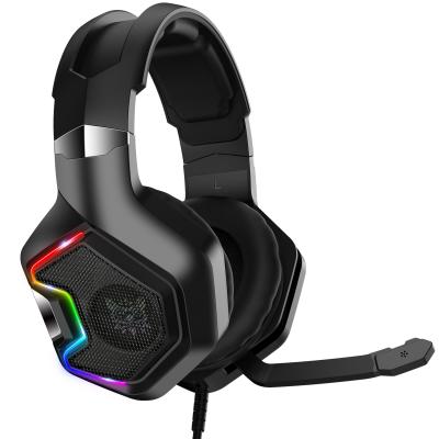 China K10 Pro Earphone Gaming Headset For Xbox One With MIC RGB Light Wired ONIKUMA Gaming Earphone For PS4 for sale